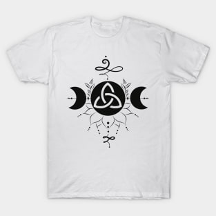 Celtic Triple Moon T-Shirt